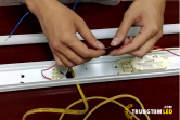Hướng dẫn lắp đặt đèn led tuýp bán nguyệt tại nhà