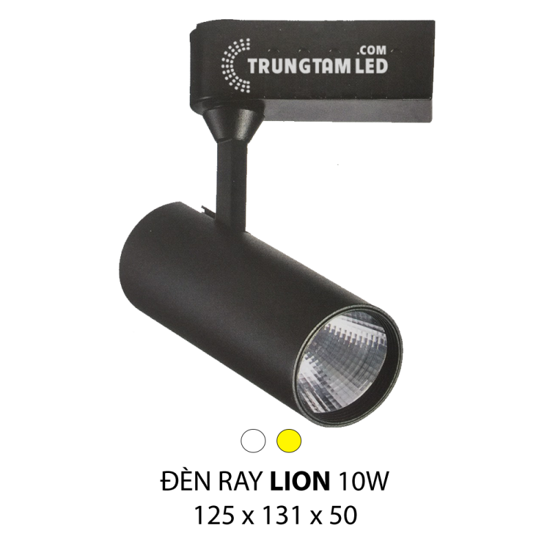 Đèn ray Lion trắng 10w