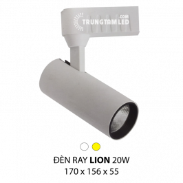 Đèn ray Lion Đèn ray Lion trắng 20w