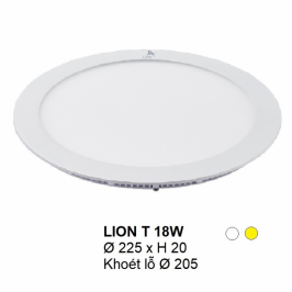 Đèn led âm trần LION T 18W