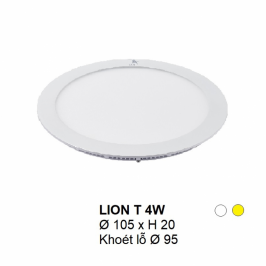 Đèn led âm trần LION T 4W