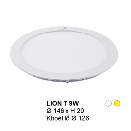 Đèn led âm trần LION T 9W