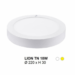 Đèn led ốp nổi LION TN 18W