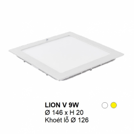 Đèn led âm trần LION V 9W