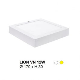 Đèn led ốp nổi LION VN 12W