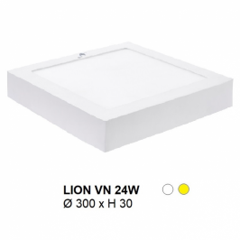 Đèn led ốp nổi LION VN 24W