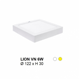 Đèn led ốp nổi LION VN 6W